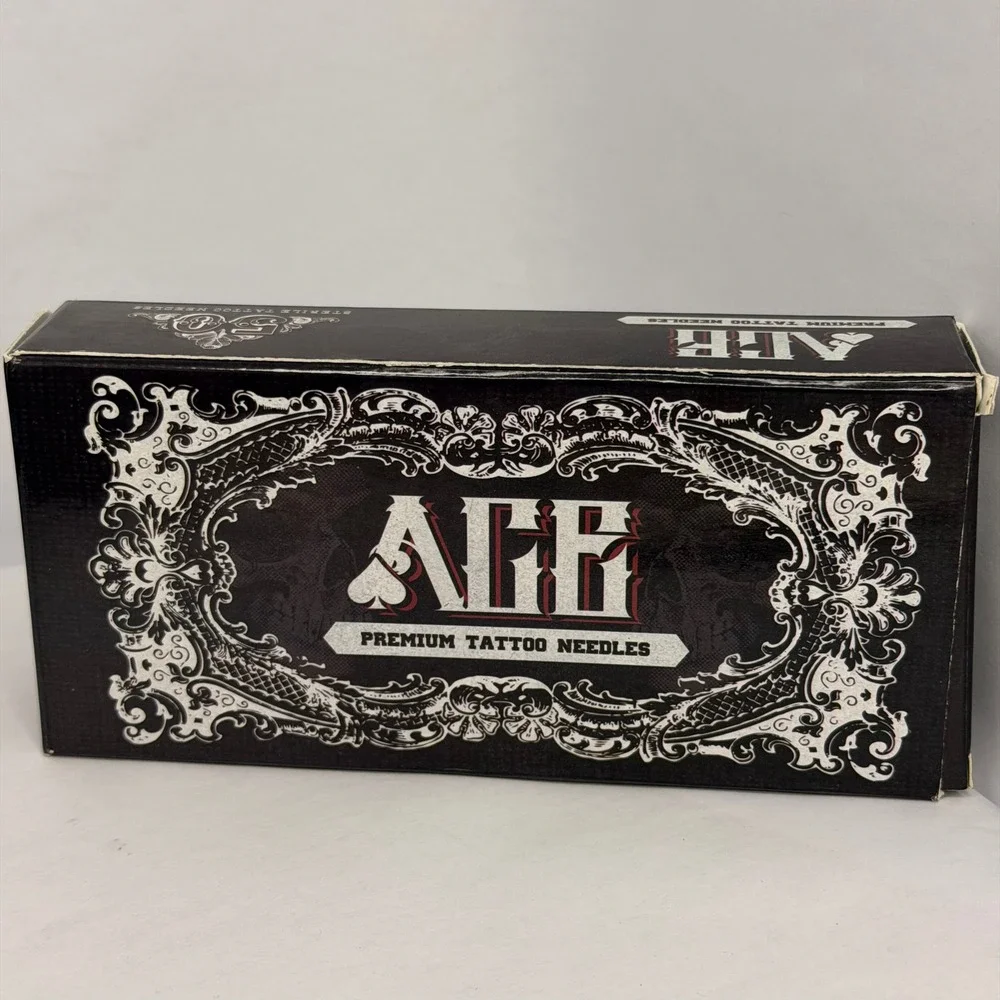 Tattoo Supply‎ Kit Porket Power Supply ACE Needles Practice Skin Machine Bags